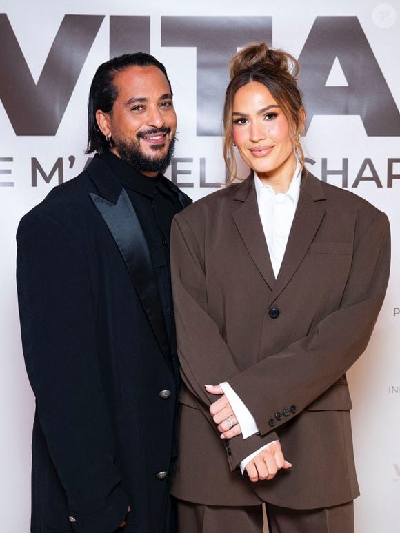 Exclusif - Slimane et Vitaa à la projection privée en avant-première du documentaire sur Vitaa (Charlotte Gonin) "Je m'appelle Charlotte" dans les locaux de TF1 à Boulogne Billancourt le 18 novembre 2024. Le documentaire sera diffusé le 22 novembre sur TMC en prime time et TF1+.

© Pierre Perusseau / Bestimage