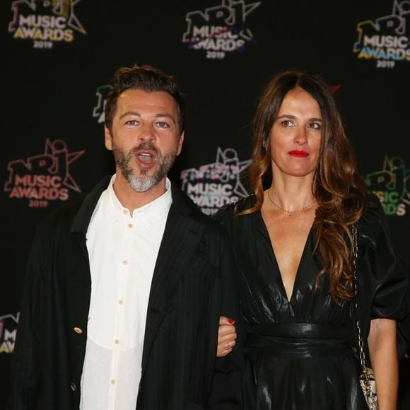 Christophe Maé et sa femme Nadège Sarron - 21ème édition des NRJ Music Awards au Palais des festivals à Cannes le 9 novembre 2019. © Dominique Jacovides/Bestimage