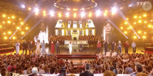 Finale de la "Star Academy" entre Marine et Ebony, TF1