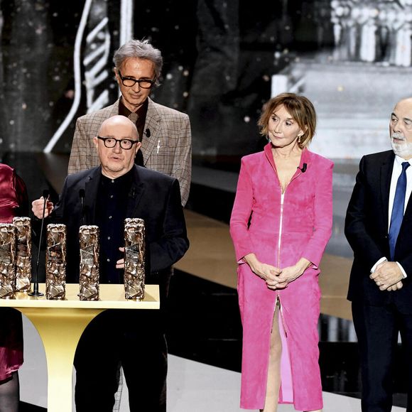 Christian Clavier et Josiane Balasko ont partagé une vidéo d’archive de l’INA, saluant un ami "Inoubliable !".

Un César spécial pour la troupe du Splendid, Josiane Balasko, Michel Blanc, Thierry Lhermitte, Marie-Anne Chazel, Gérard Jugnot, Christian Clavier sur scène lors de la 46ème cérémonie des César à l'Olympia à Paris le 12 mars 2021. ©  Bertrand Guay/ Pool / Bestimage