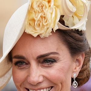 Catherine (Kate) Middleton, princesse de Galles, lors de la Royal Garden Party de Buckingham Palace à Londres, le 20 mai 2025. (Aaron Chown/WPA-Pool / Julien Burton via Bestimage).