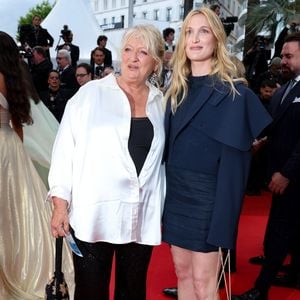 Charlotte de Turckheim et sa fille Johanna - Montée des marches du film " La venue de l'avenir " lors du 78ème Festival International du Film de Cannes, au Palais des Festivals à Cannes. Le 22 mai 2025
© Jacovides-Moreau / Bestimage