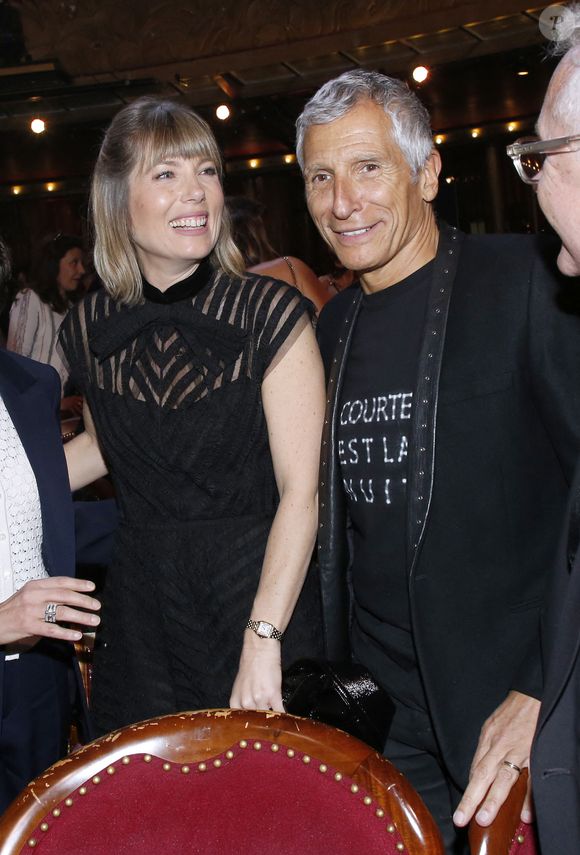 Mélanie Page et son mari Nagui - 35ème cérémonie des Molières aux Folies Bergère à Paris, France, le 6 Mai 2024. © Bertrand Rindoff / Bestimage
