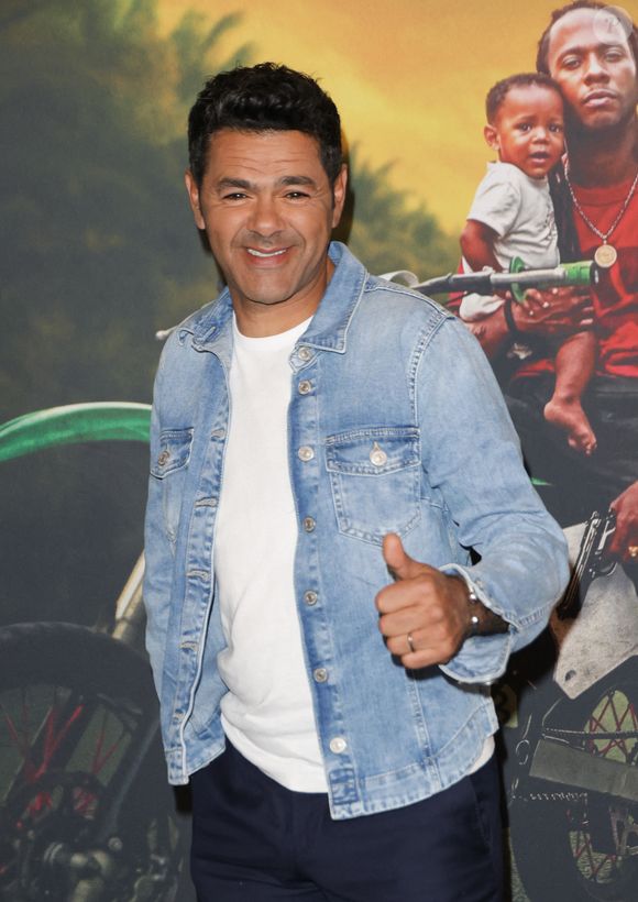 Jamel Debbouze au photocall de la première du film Zion au cinéma Le Grand Rex à Paris, France, le 4 avril 2025. © Coadic Guirec/Bestimage
