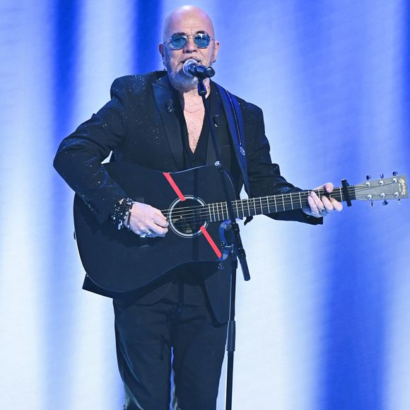 Exclusif - Pascal Obispo - Enregistrement de l'émission Vivement dimanche présentée par Michel Drucker au studio Rive Gauche, diffusée le 16 mars sur France 3, à Paris, France. © Guillaume Gaffiot/Bestimage