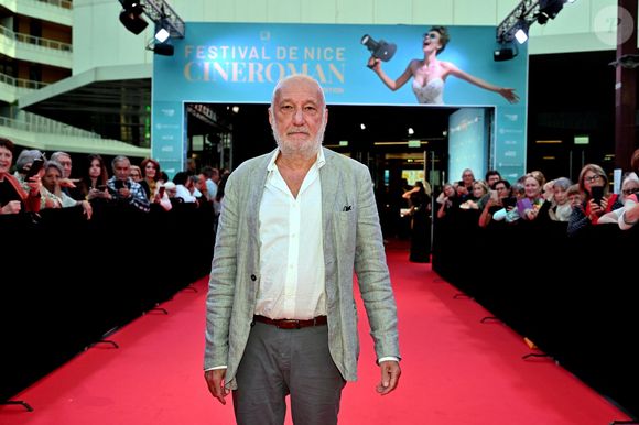 François Berléand - Tapis rouge de la soirée d'ouverture de la 7ème édition du festival Cineroman à Nice le 29 septembre 2025. © Dominique Jacovides - Bruno Bebert / Bestimage