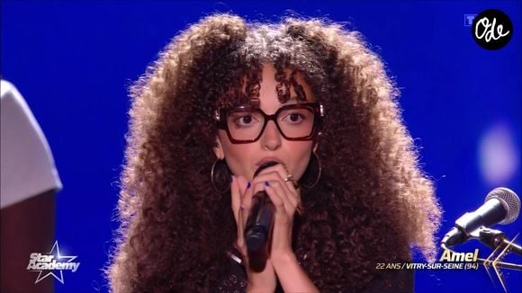 Amel fait partie de la nouvelle promotion de la "Star Academy". Capture d'écran TF1