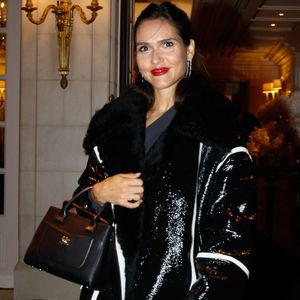 Exclusif - Joyce Jonathan - Arrivées de la 12ème édition du Global Gift Gala à l'hôtel Four Seasons George V à Paris, France, le 05 octobre 2024.  © Christophe Clovis / Bestimage