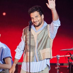 Exclusif - Amir Haddad - Enregistrement de l'émission "La fête de la Musique" à Reims, diffusée en direct le 21 juin à 21h10 sur France 2 Une soirée inédite, mise en scène et chorégraphiée par K.Ouali, avec plus de 40 artistes en live. © Cyril Moreau-Jack Tribeca / Bestimage