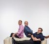 Exclusif - Rendez-vous avec Les Inconnus (Didier Bourdon, Bernard Campan et Pascal Légitimus) en studio à Paris. Le 4 octobre 2022
© Cyril Moreau / Bestimage
