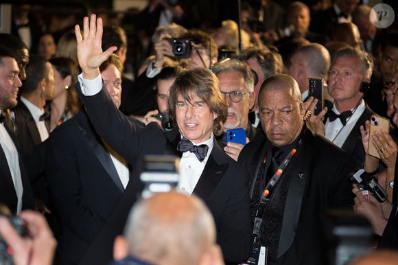 Tom Cruise lors du 78ème Festival International du Film de Cannes.

© Grégory Kaprélian/Bestimage