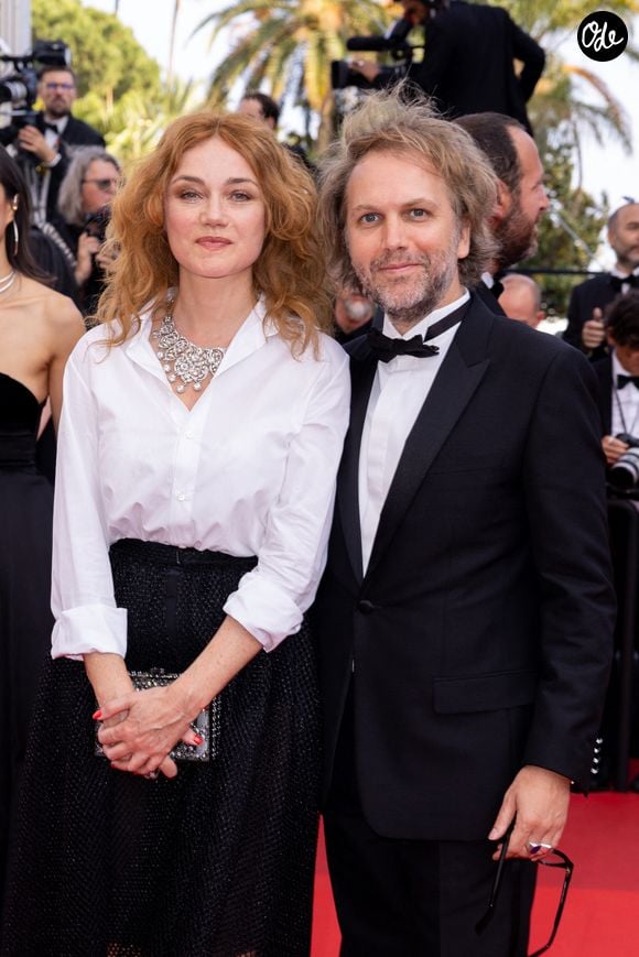 Marine Delterme et son mari Florian Zeller - Montée des marches du film « Triangle of Sadness (Sans filtre) » lors du 75ème Festival International du Film de Cannes. Le 21 mai 2022
© Olivier Borde / Bestimage