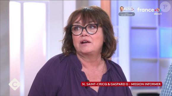 Invitée dans l’émission C à Vous sur France 5, Nathalie Saint-Cricq a confié qu’elle l’aurait plutôt vu avocat pénaliste ou chef d’orchestre. 

Invitée dans "C à vous" ce 22 avril 2026, elle confie qu’elle aurait aimé le voir devenir avocat pénaliste ou même chef d’orchestre. "C’est un échec", s'amuse-t-elle aujourd'hui.