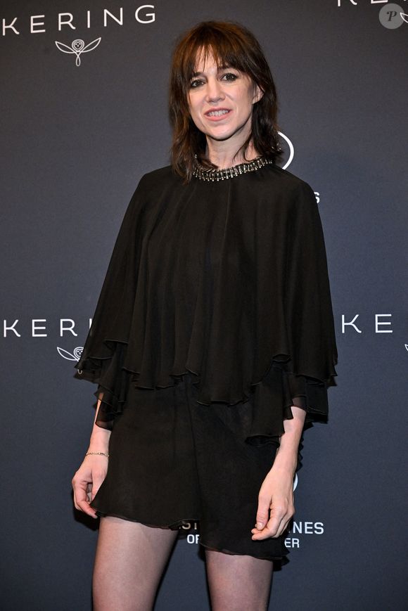 Charlotte Gainsbourg au dîner Kering Women In Motion lors du 78ème Festival de Cannes à Cannes, France, le 18 mai 2025. Photo by Julien Reynaud/APS-Medias/ABACAPRESS.COM
