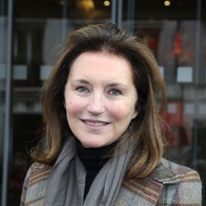 Exclusif - Cecilia Attias est allee faire la promotion de son livre, "Une envie de verite", dans les studios RTL a Paris. Le 15 octobre 2013 Denis Guignebourg / Bestimage