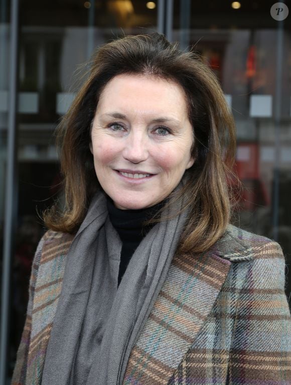 Exclusif - Cecilia Attias est allee faire la promotion de son livre, "Une envie de verite", dans les studios RTL a Paris. Le 15 octobre 2013 Denis Guignebourg / Bestimage