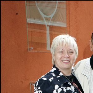 Henri Salvador et sa femme Catherine - 8ème journée des internationaux de France à Roland Garros
RINDOFF-MACAULT / BESTIMAGE