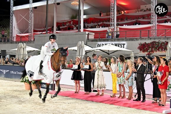 La princesse Caroline de Hanovre et sa fille Charlotte Casiraghi ont a assisté à la Monaco Longines Pro Am Cup au profit de l' AMADE à Monaco, le 3 juillet 2024.© Bruno Bebert/Bestimage