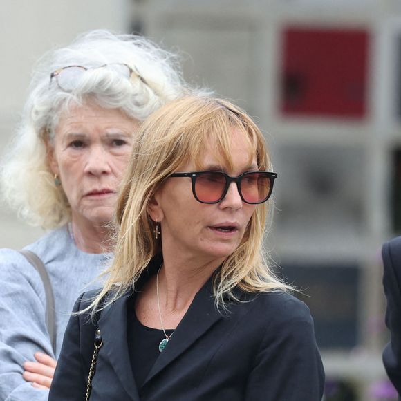 Obsèques de P.Laffont dans la salle de la Coupole du cimetière du Père-Lachaise à Paris, le 23 août 2024. © Dominique Jacovides / Bestimage