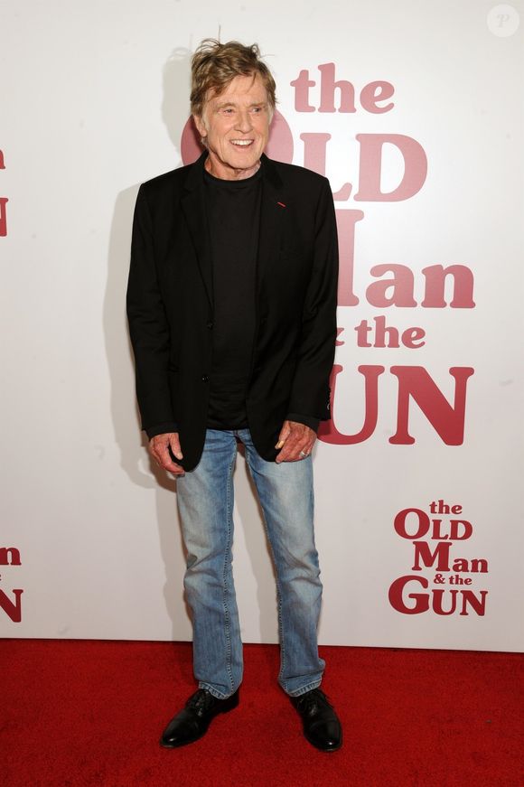 Robert Redford à la première de The Old Man & The Gun au théâtre The Paris à New York, le 20 septembre 2018 (Backgrid USA / Bestimage).