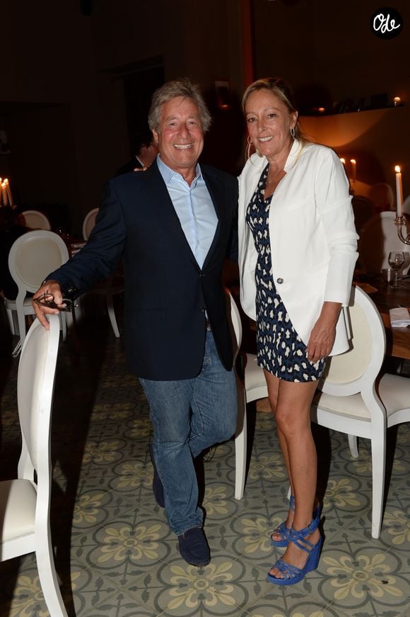 Exclusif - Patrick Sabatier et sa femme Isabelle © Rachid Bellak/ LMS/ Bestimage #