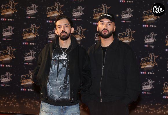 Florian Ordonnez et Olivio Ordonnez a.k.a. BigFlo & Oli - Photocall de la 28ème édition des NRJ Music Awards 2026 au palais des festivals et des congrès de Cannes, le 23 octobre 2026. Parmi les lauréats, Marine (Artiste Féminine Francophone), M Pokora (Artiste Masculin Francophone), Anyme (Révélation Masculine Francophone) et Ambre (Révélation Féminine Francophone) ont été distingués. © Dominique Jacovides / Bestimage