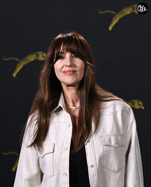Monica Bellucci remporte le Léopard pour la meilleure interprétation pour Ketticè de Giovanni Tortorici lors du festival du film de Locarno le 18 août 2026. 

© Bestimage