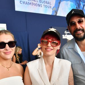 Exclusif - Jennifer Ayache, Maxime Gasteuil dans l’espace VIP “le Pavillon Eiffel,” lors de la 12ème édition Longines Paris Eiffel Jumping au pied de la Tour Eiffel sur le Champ-de-Mars à Paris, France le 20 juin 2026
© Perusseau / Veeren / Bestimage