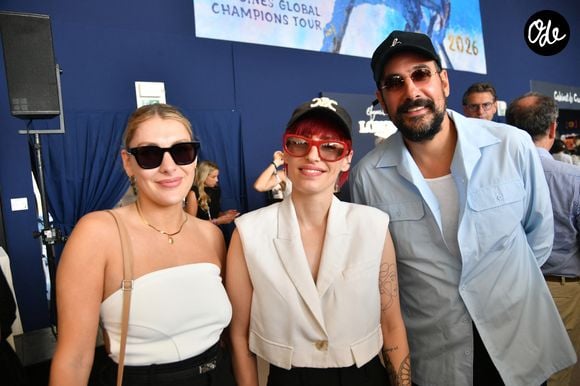 Exclusif - Jennifer Ayache, Maxime Gasteuil dans l’espace VIP “le Pavillon Eiffel,” lors de la 12ème édition Longines Paris Eiffel Jumping au pied de la Tour Eiffel sur le Champ-de-Mars à Paris, France le 20 juin 2026
© Perusseau / Veeren / Bestimage