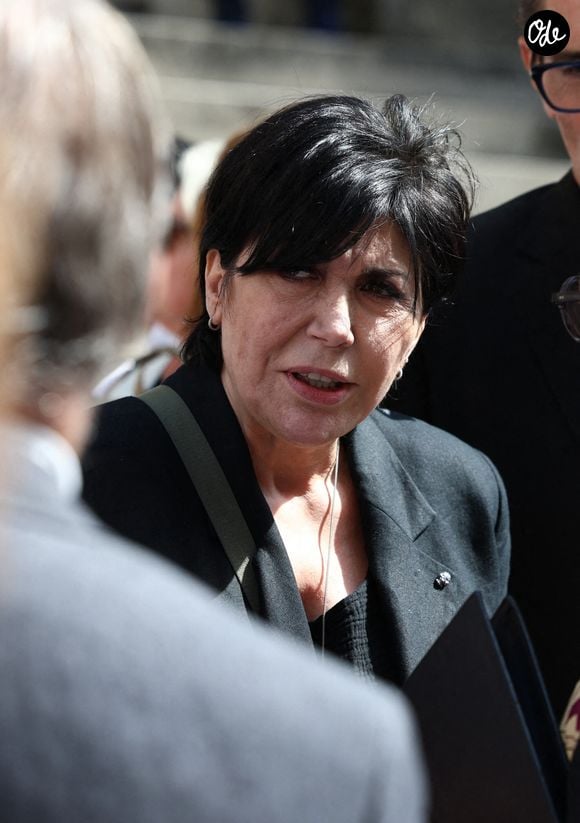 Liane Foly après la cérémonie funéraire de la chanteuse et pianiste française Marie-Paule Belle à l'église Saint-Roch à Paris, en France, le 3 août 2026. Elle est décédée d'un cancer du sein à l'âge de 80 ans, le 25 juillet 2026, à Neuilly-sur-Seine. Elle était surtout connue pour son tube de 1976, « La Parisienne ». Photo de Raphaël Lafargue/ABACAPRESS.COM