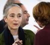 "Je souhaite continuer à défendre notre média de service public à vos côtés, avec force et passion, au service de la liberté de notre espace démocratique, de notre souveraineté culturelle et de la réconciliation de la société française” a-t-elle écrit
Delphine Ernotte, directrice générale de France Télévisions  avec Caroline Fourest, journaliste, lors de la remise du prix Jean Pierre-Bloch de  la LICRA, à l Elysée, le 2 avril 2025.  © Eric Tschaen / pool / Bestimage