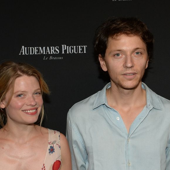 Exclusif - Mélanie Thierry et son compagnon le chanteur Raphael (Raphaël Haroche) - La maison Audemars Piguet a célébré le lancement de la nouvelle Millenary Femme au Carreau du Temple à Paris le 6 juillet 2015. RACHID BELLAK / BESTIMAGE