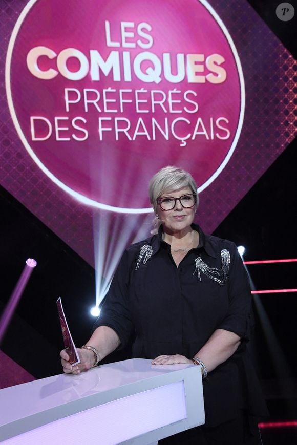 Exclusif - Laurence Boccolini - Enregistrement de l'émission "Les 30 duos Comiques Préférés des Français", présentée par L.Boccolini, et diffusée le 12 février sur France 2
© Giancarlo Gorassini / Bestimage