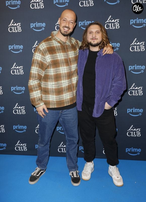 Carlito et McFly - Avant-premiere du film "Liars Club" au Cinema l’Arlequin à Paris le 5 mars 2025. © Marc Ausset-Lacroix/Bestimage