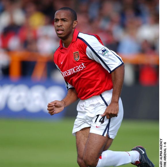 Thierry Henry contre Arsenal. 

©BestImage