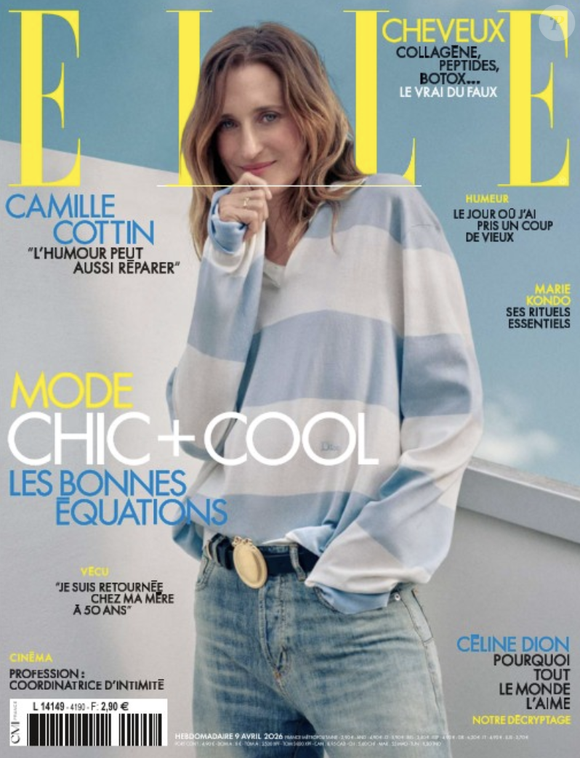 Couverture du magazine "Elle".