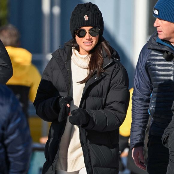 Vancouver, CANADA - Meghan, duchesse de Sussex, aperçue lors d'une activité de tubage aux Jeux Invictus 2025. (Backgrid UK/ Bestimage).