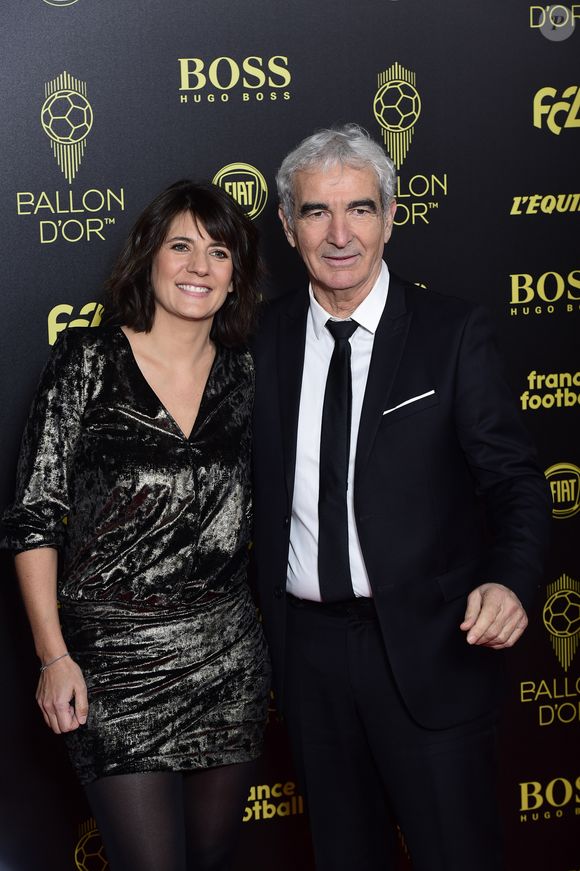 Estelle Denis et son compagnon Raymond Domenech - Cérémonie du Ballon d'Or 2019 à Paris le 2 décembre 2019. © JB Autissier/Panoramic/Bestimage