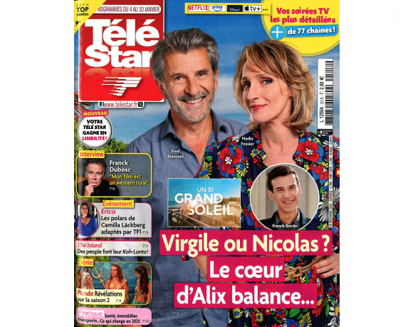 Un entretien à retrouver dans Télé Star

Couverture Tele Star