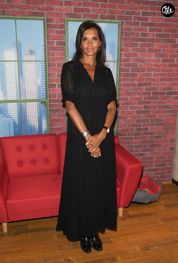 Karine Le Marchand à la première de « Comme des Bêtes 2 » au cinéma Max Linder Panorama. Paris, le 19 juin 2019. © Guirec Coadic/Bestimage