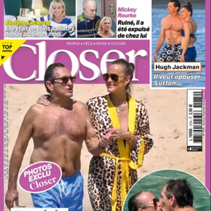 Couverture du magazine "Closer" de ce vendredi 9 janvier 2026.
