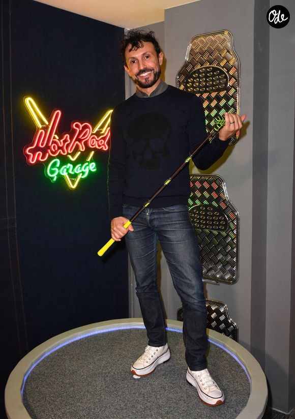 Willy Rovelli  - Soirée d'inauguration de "Mad Golf," le premier mini-golf indoor à Paris le 18 janvier 2023. © Veeren/Bestimage