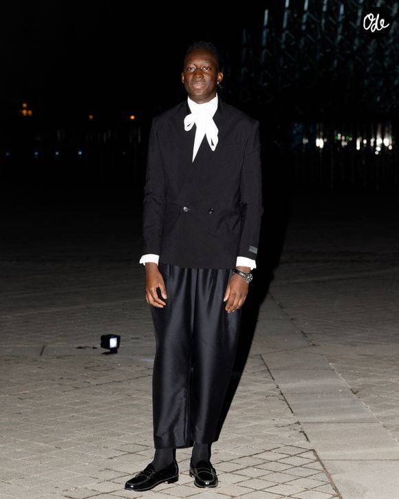 Paris, FRANCE  uests were seen arriving for Le Grand Dîner du Louvre in Paris.



Pictured: Mory Sacko