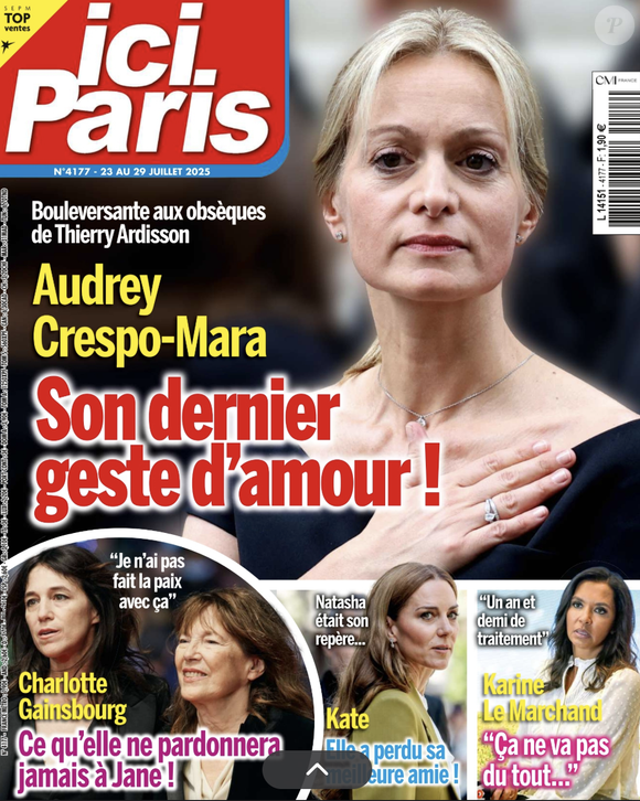 Qui, parmi ses copains de tournage, n'aime pas les tubes de l’Égyptienne au destin tragique ? Ça, ni Arnaud Toupense, ni "Ici Paris" ne le précisent.

"Ici Paris" daté du 23 au 29 juillet 2025.