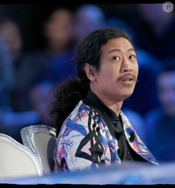 Exclusif - Chinois Marrant Aka Bun Hay Mean. Enregistrement au studio 102 de "Salut les Terriens", l'émission de Thierry Ardisson, diffusée le 9 janvier sur Canal Plus, avec Rachida Dati, Stéphane Plaza comme invités principaux. Aubervilliers, le 7 janvier 2016. © Alain Guizard / Bestimage