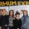 Julie Depardieu, Frédérique Bel, Emmanuel Mouret, Judith Godreche, Elodie Navarre, Ariane Ascaride, Laurent Stocker et Stanislas Merhar assistant à l'avant-première de 'l'Art d'Aimer' tenue au Cinéma UGC les Halles à Paris, France le 21 novembre 2011. Photo par Nicolas Briquet/ABACAPRESS.COM
