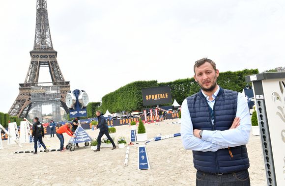 Amaury Leveaux ( fondateur de Spantale)  -  Les personnalités assistent au Longines Paris Eiffel Jumping au Champ de Mars, le 27 juin 2021. 
© Veeren / Bestimage