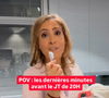 Elle rejoint ensuite la rédaction du journal, qu’elle décrit comme “une véritable ruche” où les journalistes finalisent leurs sujets.

Léa Salamé avant son JT de 20 heurs sur France 2. Capture Instagram.