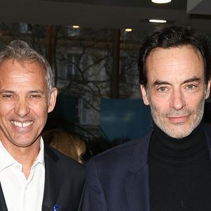 Exclusif - Paul Belmondo et Anthony Delon - Ce mardi 2 avril 2024, lors de la journée mondiale de sensibilisation à l’autisme, le comédien Samuel Le Bihan (co-fondateur d’Autisme Info Service, père d’une fille autiste) et Florent Chapel (co-fondateur d'Autisme Info Service) ont reçu les insignes de Chevalier de la légion d'honneur en récompense de leur engagement au ministère des Solidarités et de la Santé à Paris.
. © Guirec Coadic / Bestimage