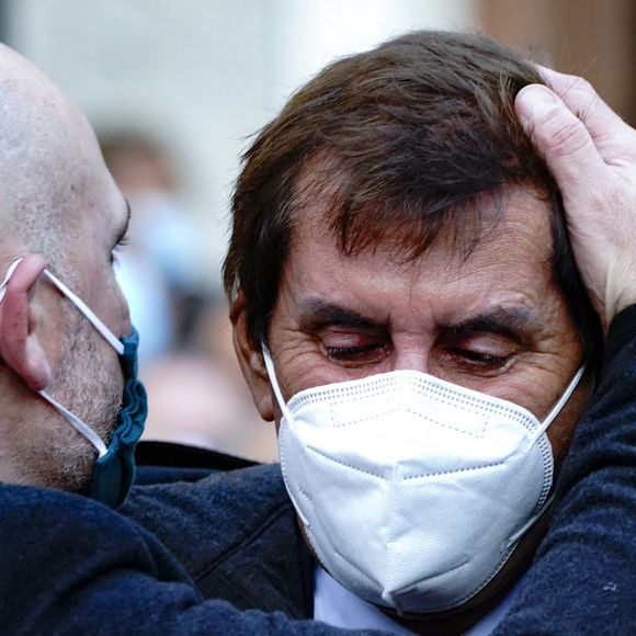 Max Guazzini - Obsèques du rugbyman Christophe Dominici en l'église Saint-Louis de Hyères le 4 décembre 2020
© Norbert Scanella / Panoramic / Bestimage